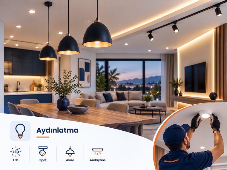 Aydınlatma - Çelik Yapı Market Ezine Çanakkale